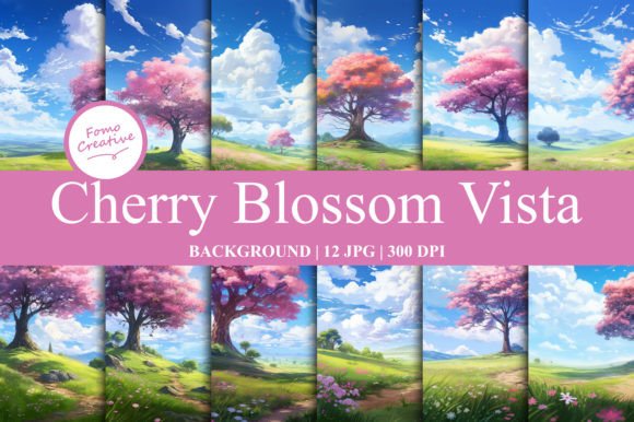 Cherry Blossom Vista Backgrounds: A Guide to Enhancing Digital Projects with Seasonal Elegance