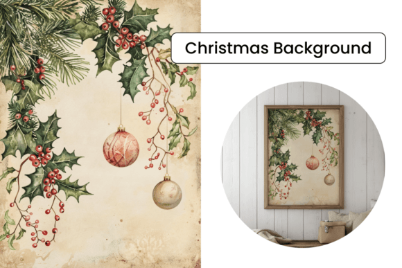 Festive Christmas Background