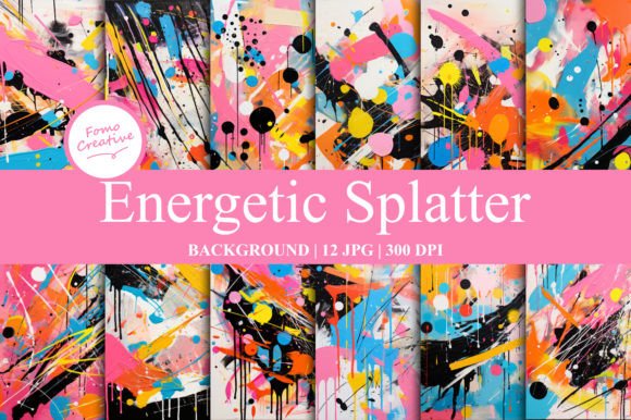 How Energetic Splatter Backgrounds Are Revolutionizing Digital Design Workflows