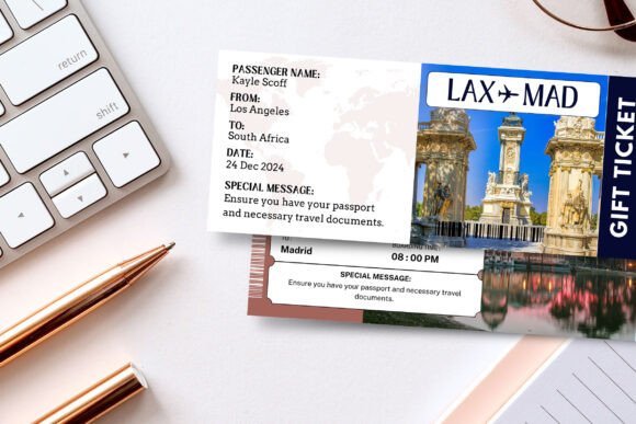 Madrid Surprise Trip Reveal Tickets: The Ultimate Creative Travel Announcement Tool