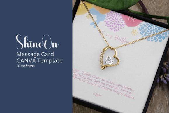 ShineOn Message Card Template for E-commerce Success