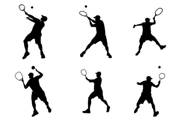 The Silhouette of Pickleball Player: A Versatile Visual for Sports Enthusiasts and Creators
