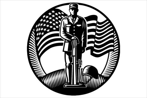 Veterans Day Army Soldier Logo Graphics: A Versatile Tool for Honoring Service and Enhancing Business Opportunities